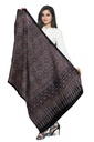 Ajrakh Hand Block Print Modal Silk Dupatta