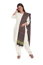 Ajrakh Hand Block Print Mashru Silk Dupatta