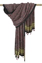 Ajrakh Hand Block Print Mashru Silk Dupatta