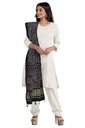 Ajrakh Hand Block Print Mashru Silk Dupatta
