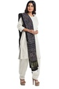 Ajrakh Hand Block Print Mashru Silk Dupatta