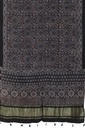 Ajrakh Hand Block Print Mashru Silk Dupatta