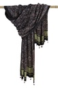 Ajrakh Hand Block Print Mashru Silk Dupatta