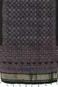 Ajrakh Hand Block Print Mashru Silk Dupatta