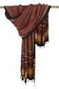 Ajrakh Hand Block Print Mashru Silk Dupatta