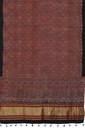 Ajrakh Hand Block Print Mashru Silk Dupatta