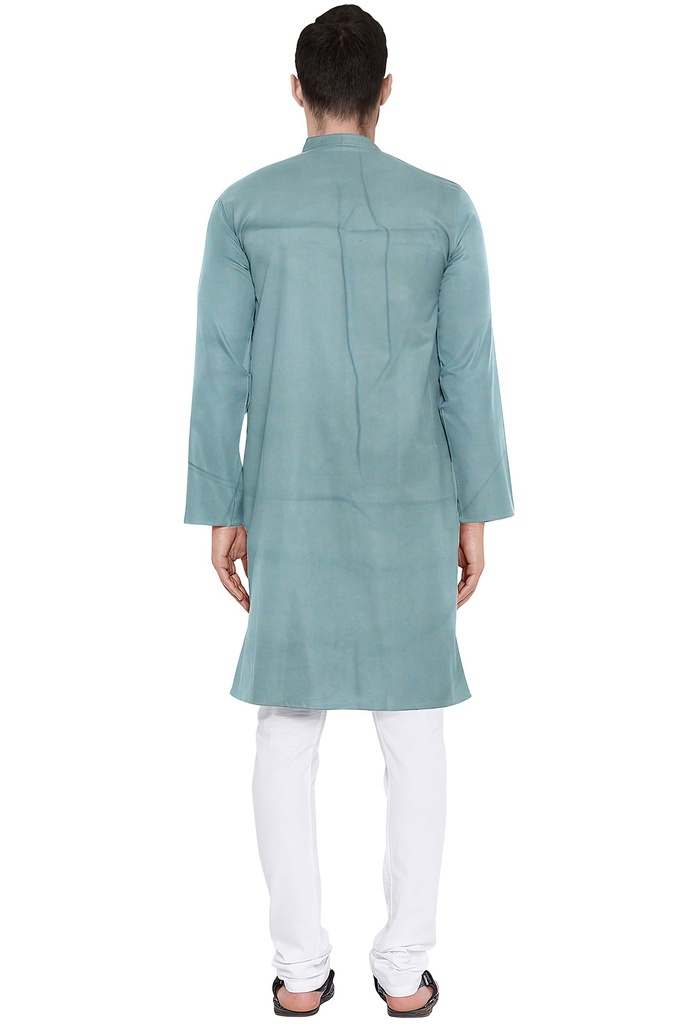 Men's Plain Cotton Kurta