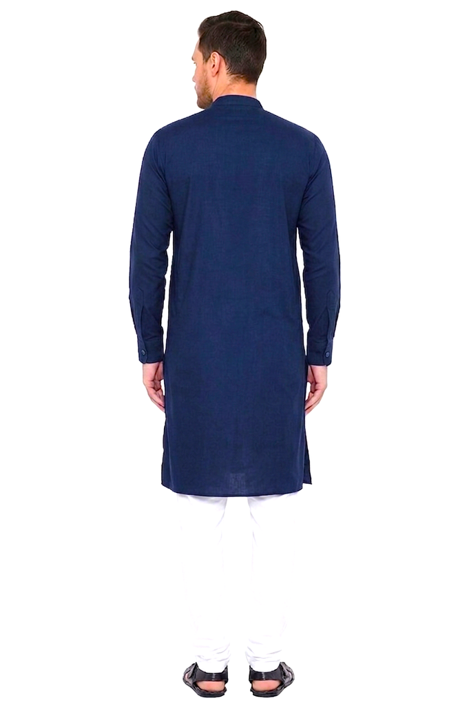 Men's Plain Cotton Kurta