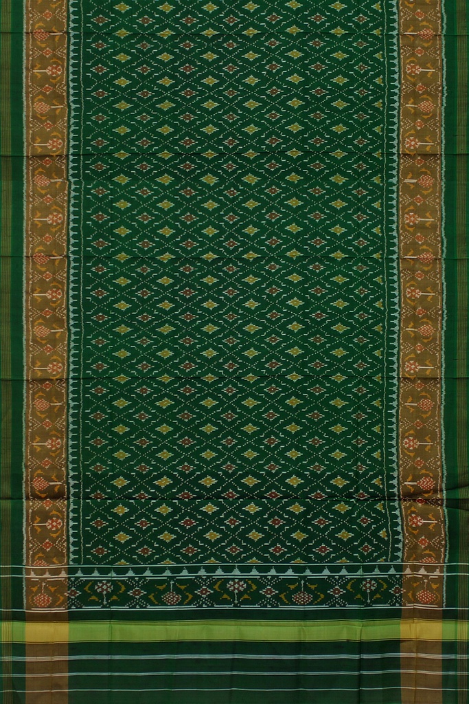 Handloom Single Ikat Patola Silk Dupatta