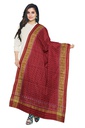 Handloom Single Ikat Patola Silk Dupatta