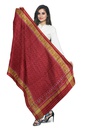Handloom Single Ikat Patola Silk Dupatta