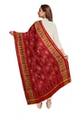 Handloom Single Ikat Patola Silk Dupatta