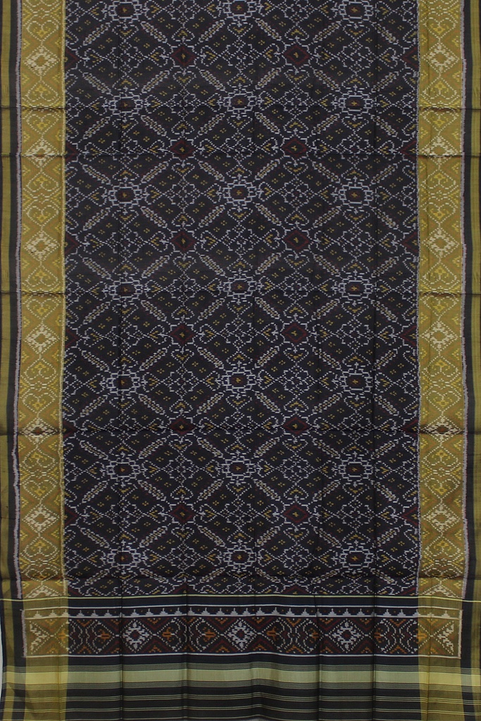 Handloom Single Ikat Patola Silk Dupatta