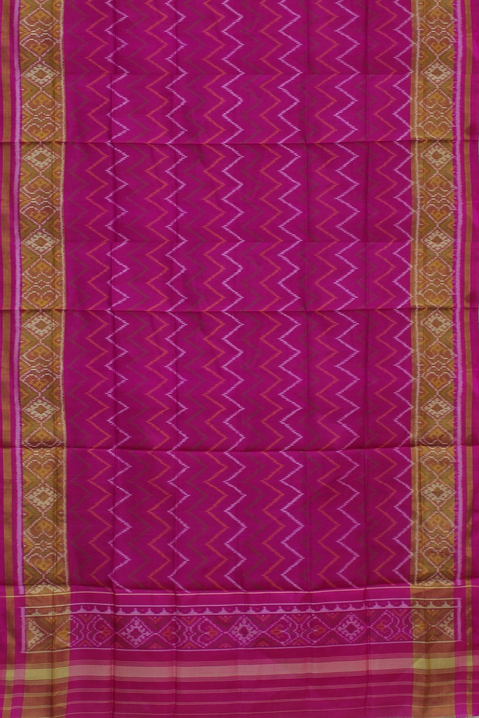 Handloom Single Ikat Patola Silk Dupatta
