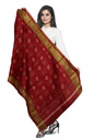 Handloom Single Ikat Patola Silk Dupatta