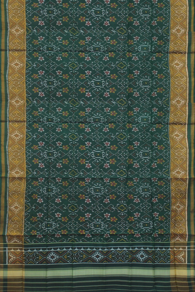 Handloom Single Ikat Patola Silk Dupatta