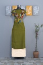 Handcrafted Applique Work Cotton Kurti Material