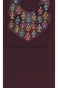 Handcrafted Applique Work Cotton Kurti Material