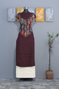 Handcrafted Applique Work Cotton Kurti Material