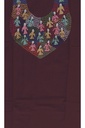 Handcrafted Applique Work Cotton Kurti Material