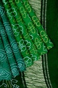 Hand Dyed Gaji Silk Bandhani Saree