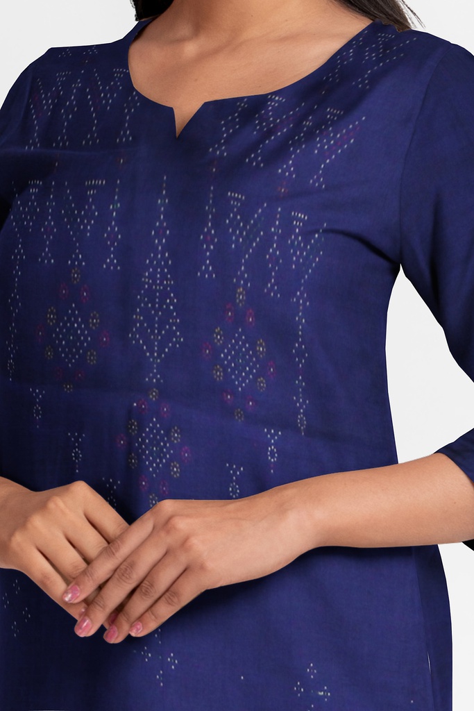 Handwoven Tangaliya Cotton Suit Set / Dress Material