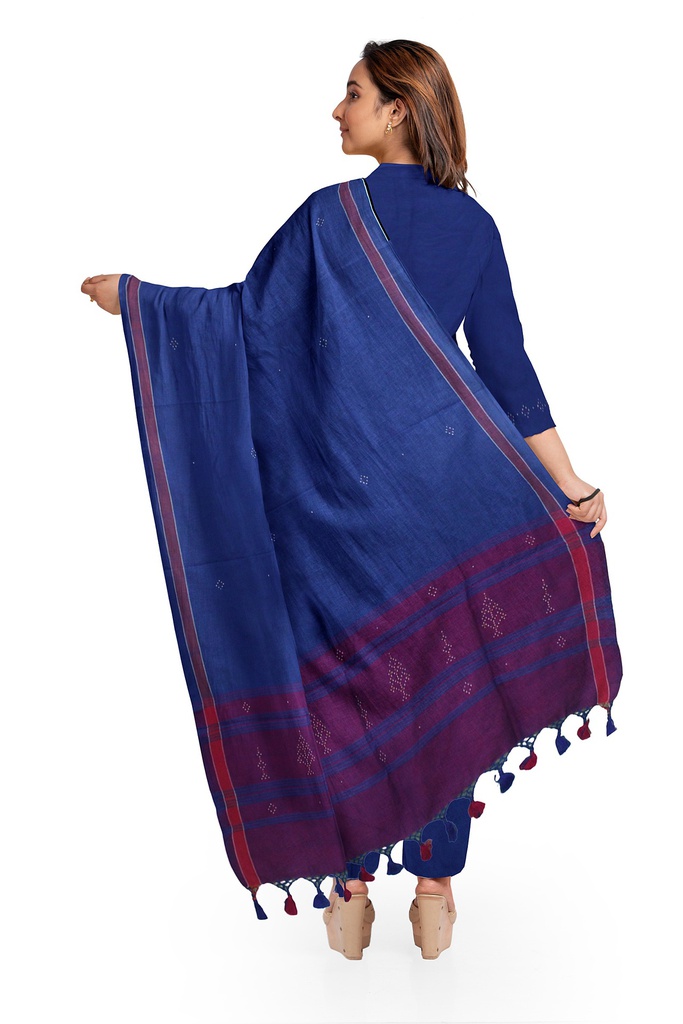 Handwoven Cotton Tangaliya Suit Set/Dress Material
