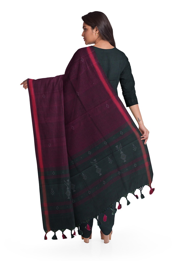 Handwoven Cotton Tangaliya Suit Set/Dress Material
