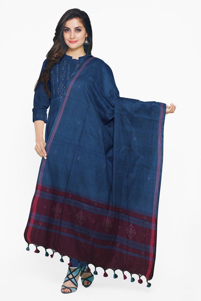 Handwoven Cotton Tangaliya Suit Set/Dress Material