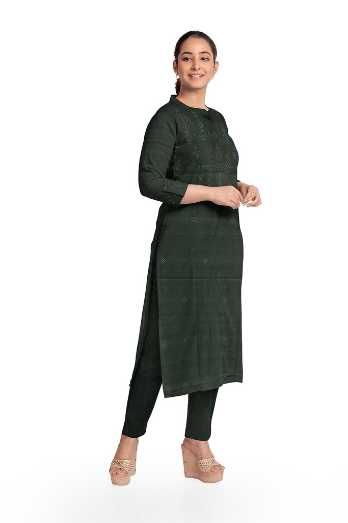 Handwoven Tangaliya Cotton Suit Set / Dress Material