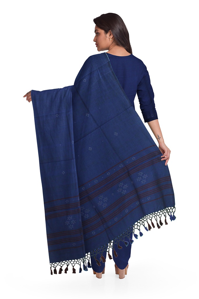 Handwoven Cotton Tangaliya Suit Set/Dress Material
