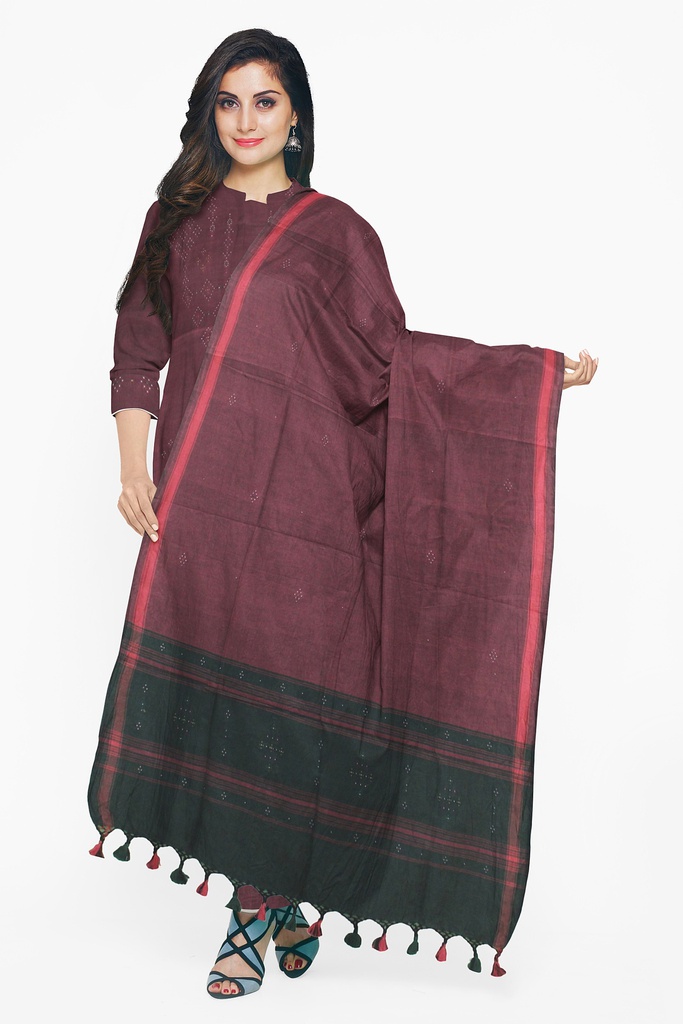 Handwoven Cotton Tangaliya Suit Set/Dress Material