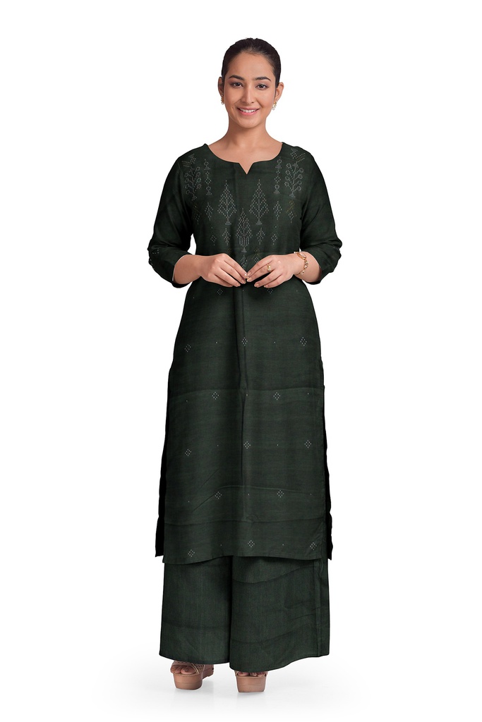 Handwoven Cotton Tangaliya Suit Set/Dress Material