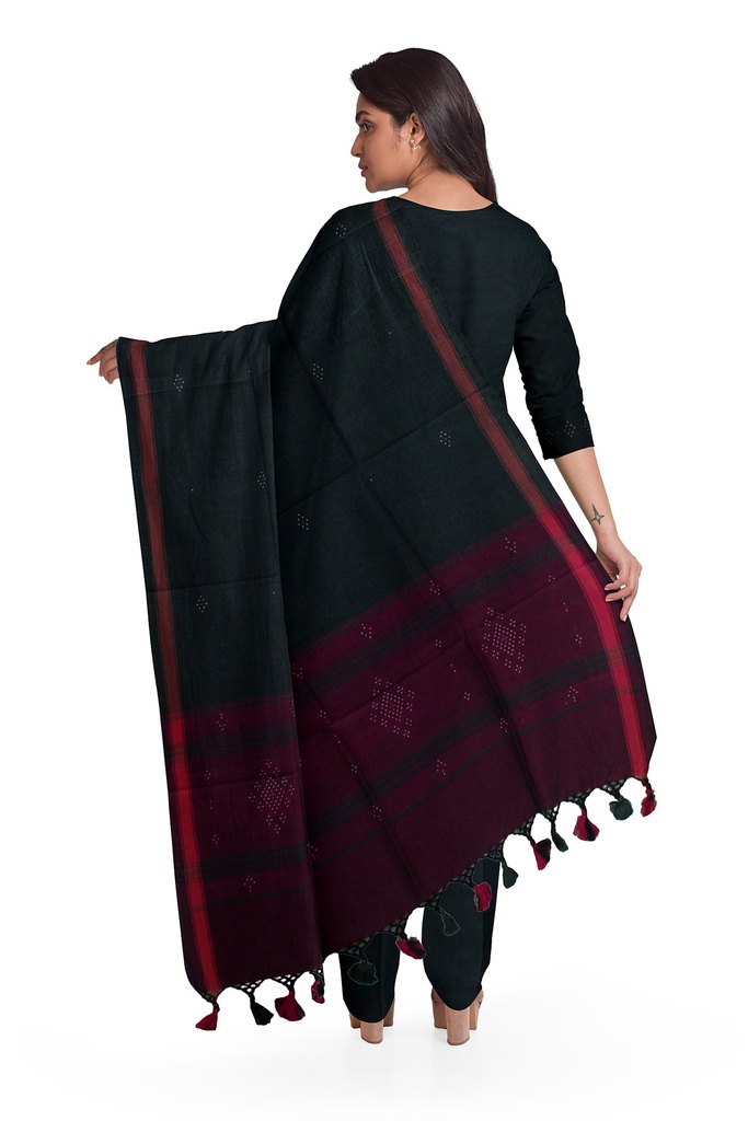 Handwoven Cotton Tangaliya Suit Set/Dress Material
