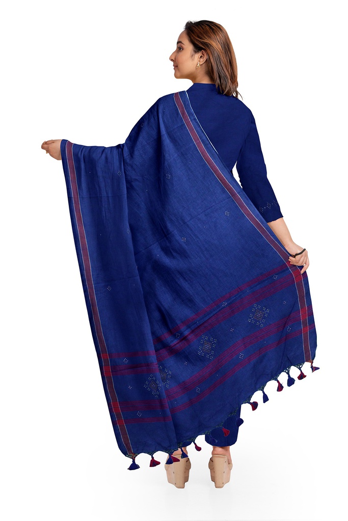 Handwoven Cotton Tangaliya Suit Set/Dress Material