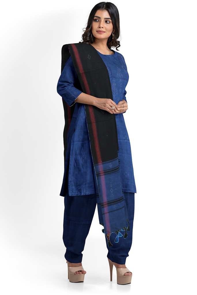 Handwoven Tangaliya Cotton Suit Set / Dress Material