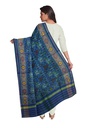 Handloom Single Ikat Patola Silk Dupatta