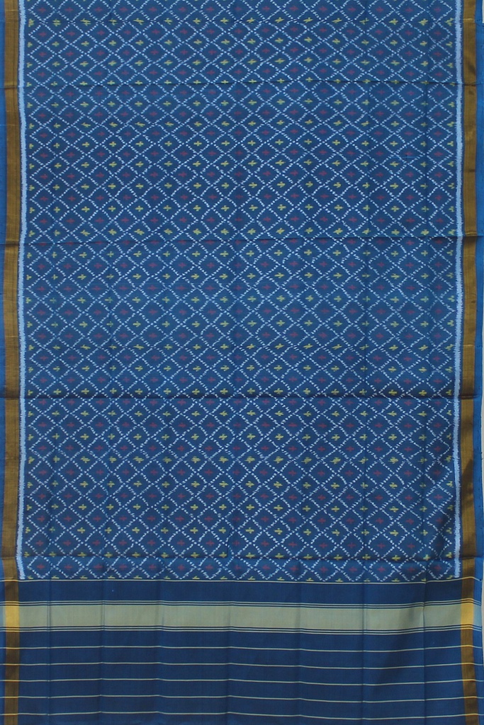 Handloom Single Ikat Patola Silk Dupatta