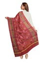 Handloom Single Ikat Patola Silk Dupatta