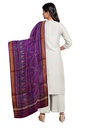 Handloom Single Ikat Patola Silk Dupatta