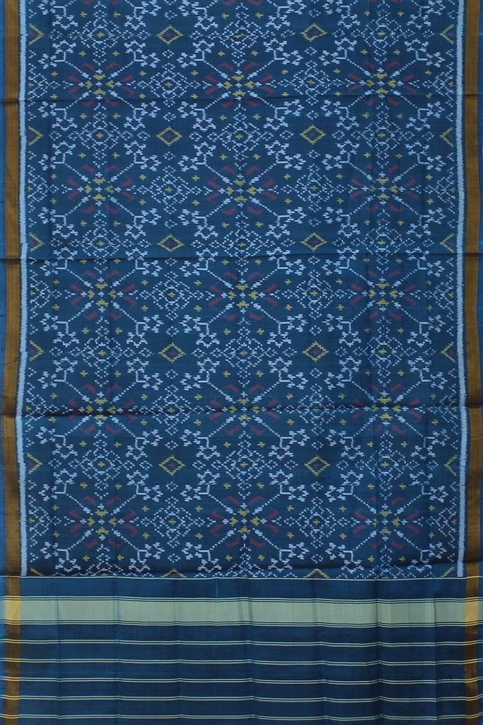 Handloom Single Ikat Patola Silk Dupatta
