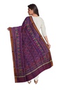 Handloom Single Ikat Patola Silk Dupatta