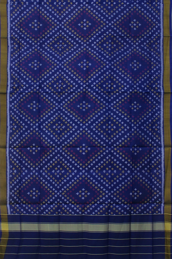 Handloom Single Ikat Patola Silk Dupatta