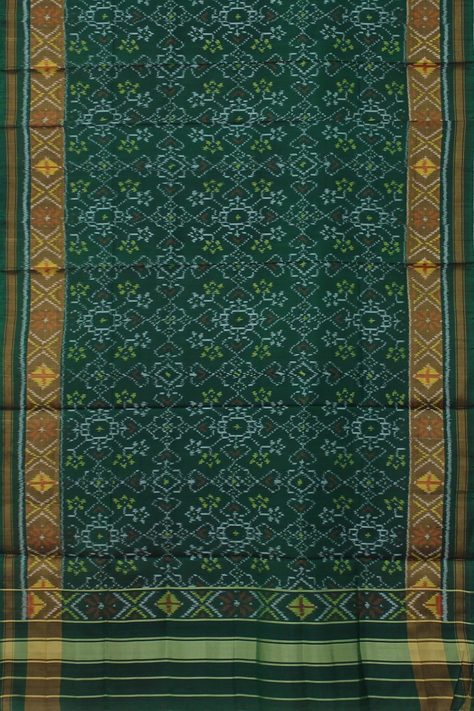 Handloom Single Ikat Patola Silk Dupatta
