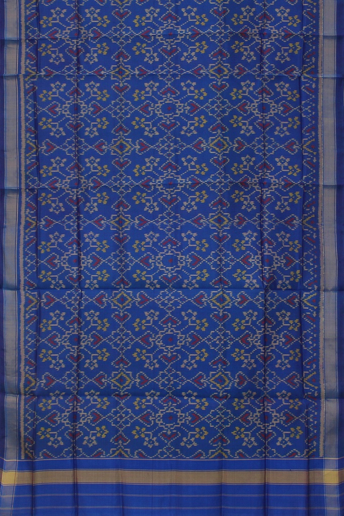 Handloom Single Ikat Patola Silk Dupatta