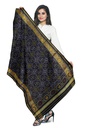 Handloom Single Ikat Patola Silk Dupatta