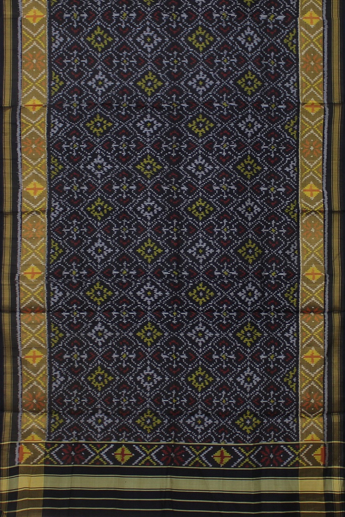 Handloom Single Ikat Patola Silk Dupatta