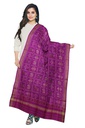 Handloom Single Ikat Patola Silk Dupatta