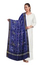 Handloom Single Ikat Patola Silk Dupatta