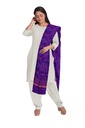 Handloom Single Ikat Patola Silk Dupatta